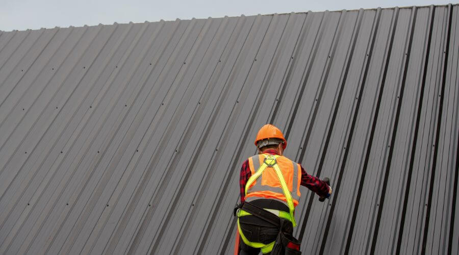 Professional metal roof installation services in Pittsview, AL
